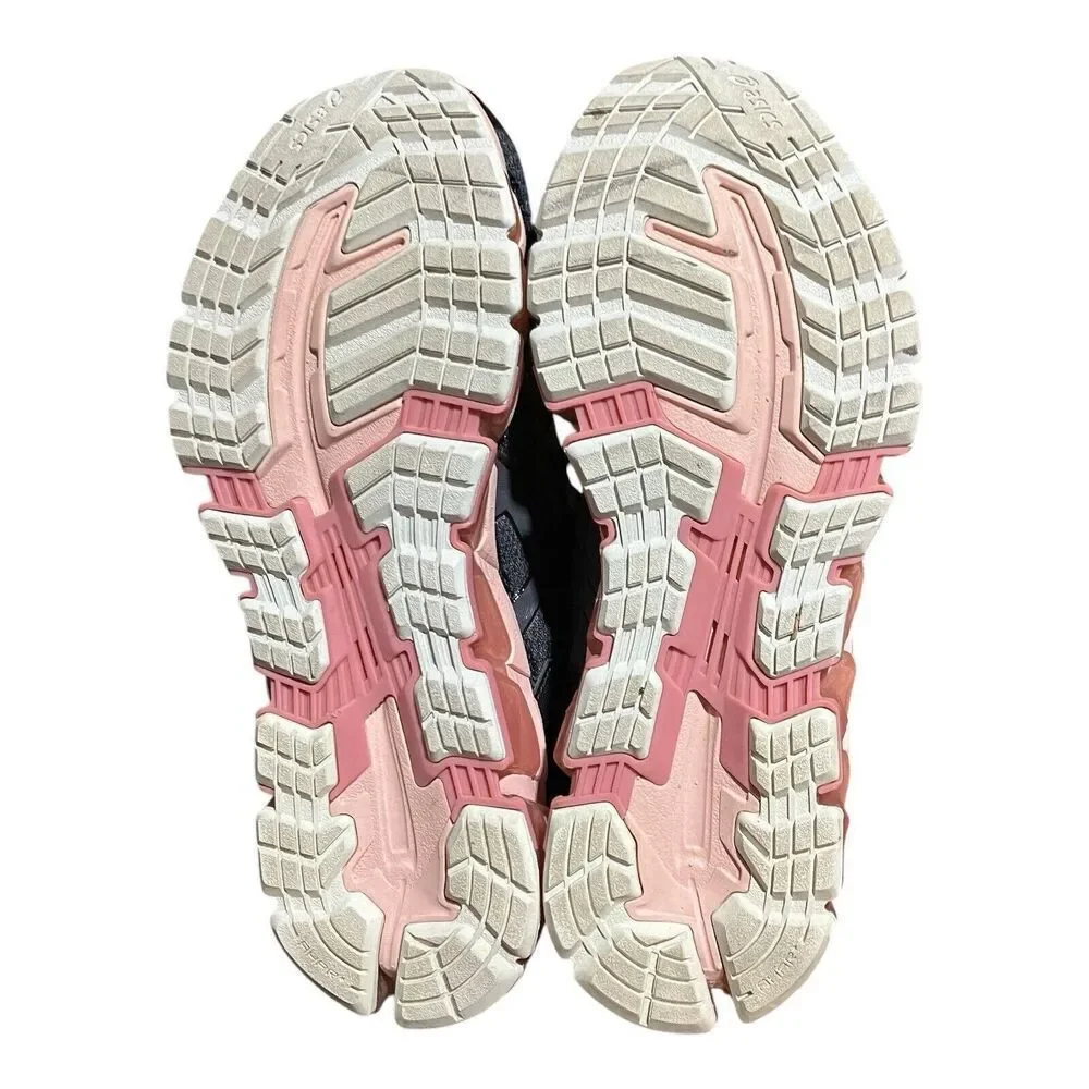 Asics Sneakers Womens 7 Black Gel Quantum 360 Running Shoes Pink‎ 1202A038